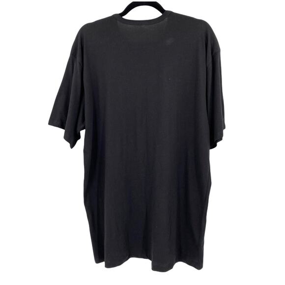 Calvin Klein Mens Classic Solid Black Tee Basic T-Shirt Size XL - Picture 4 of 6